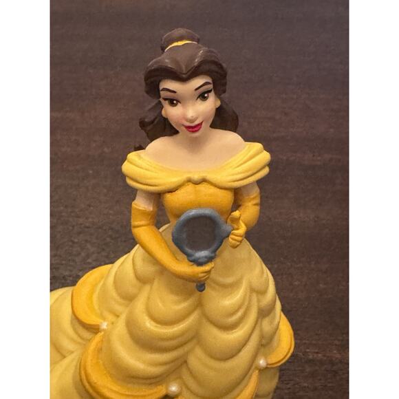 Disney Princesses 3” Cake Topper 4 Toys Sleeping Beauty Belle Cinderella Tiana - Picture 5 of 16